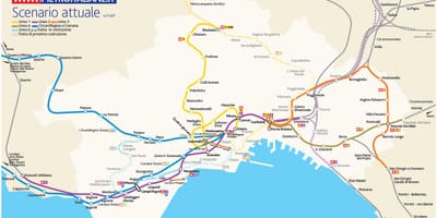 แผนที่เนเปิ้ลเมโทร