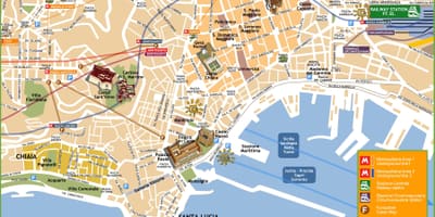 เนเปิ้ลอิตาลี attractions แผนที่