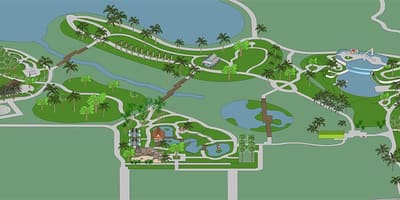 แผนที่เนเปิ้ล botanical สวน