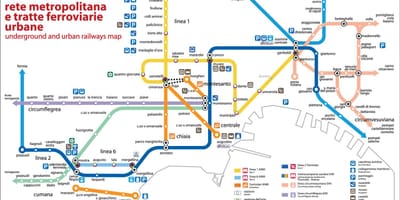 เนเปิ้ลแผนที่รถบัส