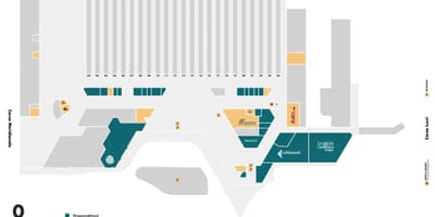 แผนที่ของ napoli centrale ที่สถานีรถไฟ